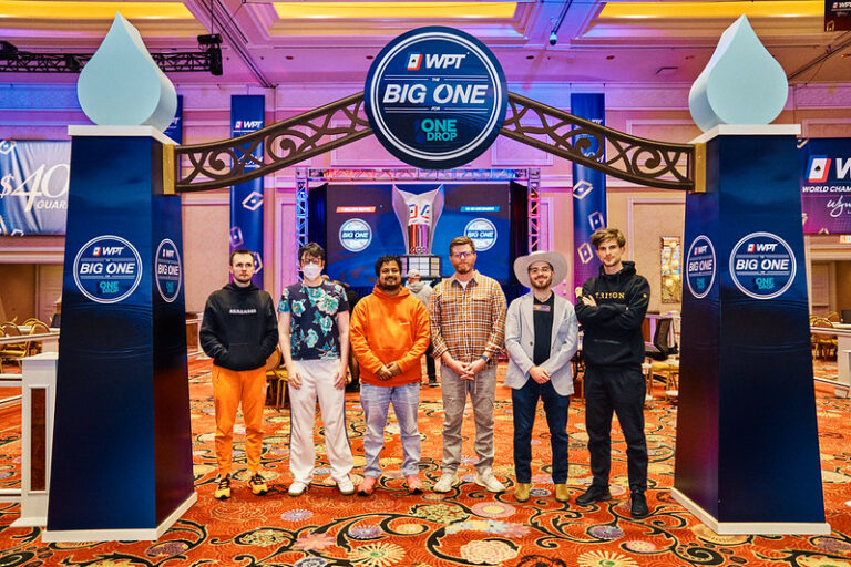 $100万WPT Big One for One Drop决赛桌阵容揭晓
